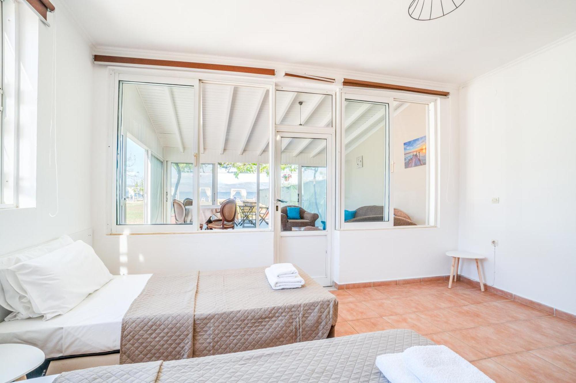 קאבוס Sandy Beach Houses - Sea View מראה חיצוני תמונה