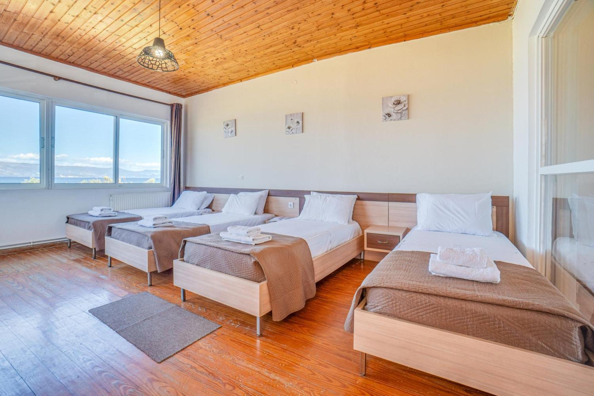 קאבוס Sandy Beach Houses - Sea View חדר תמונה