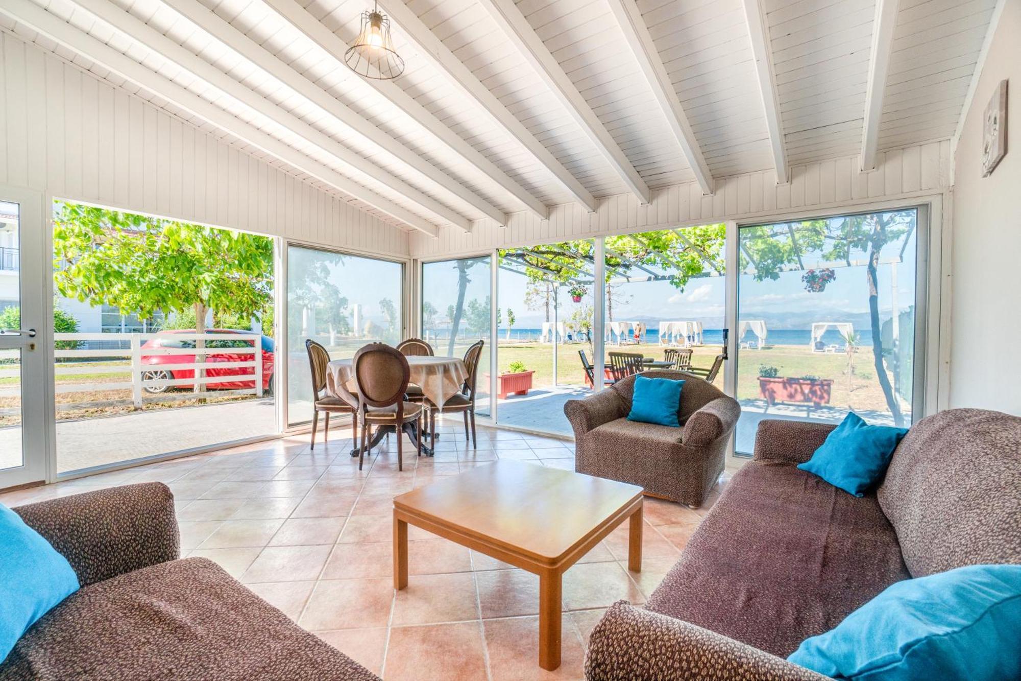 קאבוס Sandy Beach Houses - Sea View מראה חיצוני תמונה